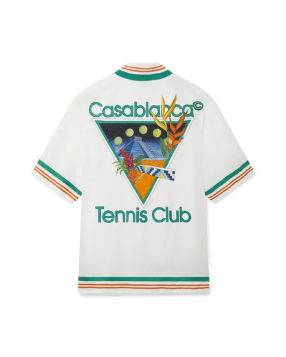 Tennis Club Icon Silk Shirt