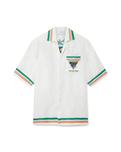 Tennis Club Icon Silk Shirt