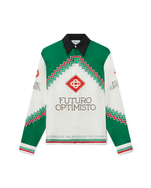 Futuro Optimisto Silk Shirt
