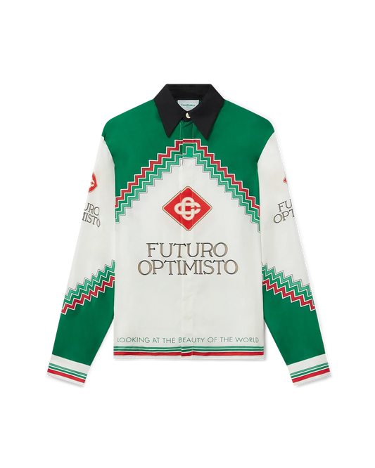 Futuro Optimisto Silk Shirt