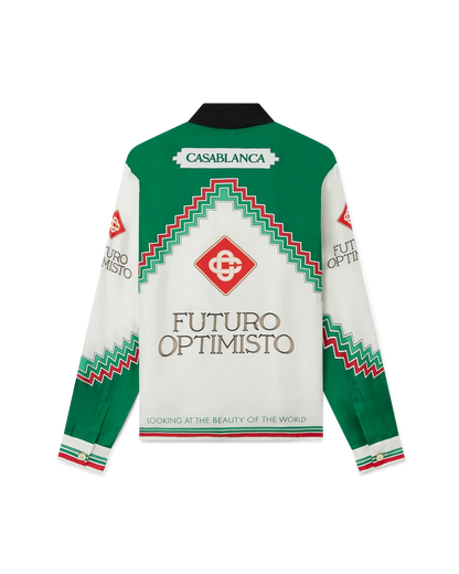 Futuro Optimisto Silk Shirt