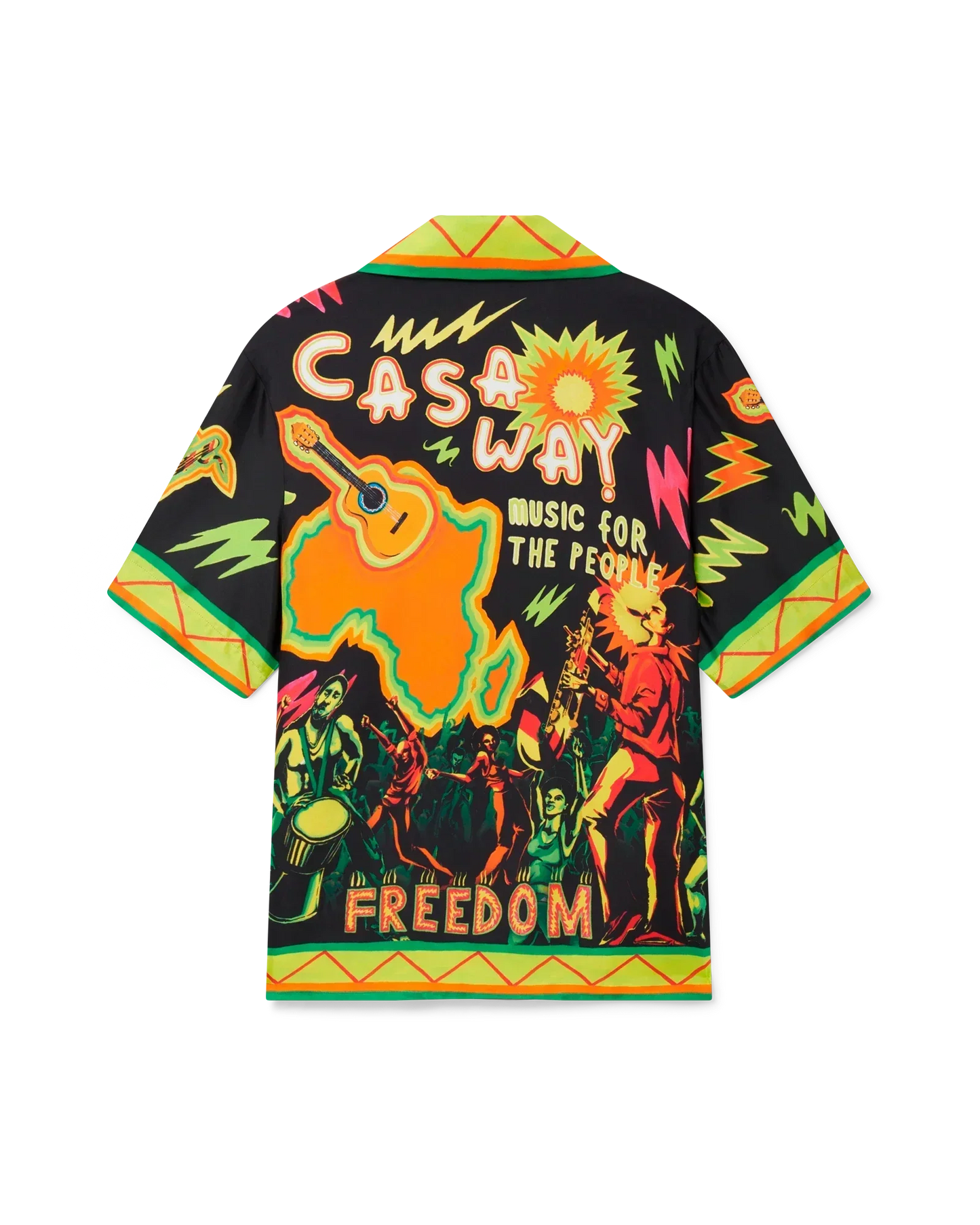 Music For The People Silk Shirt
