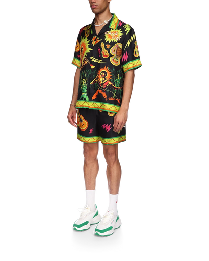 Music For The People Silk Shirt