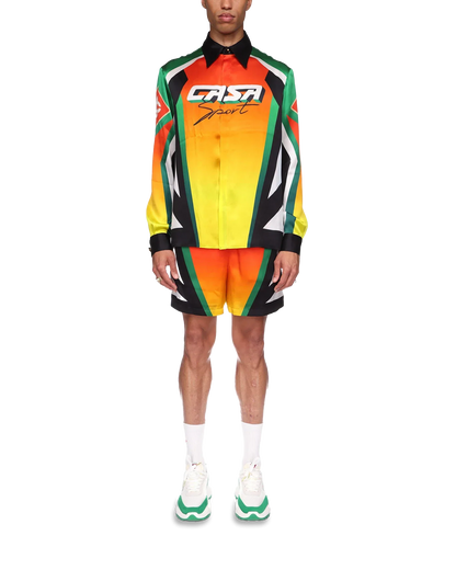 Casa Moto Sport Silk Shirt