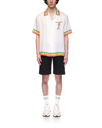 Leaning Column Silk Shirt