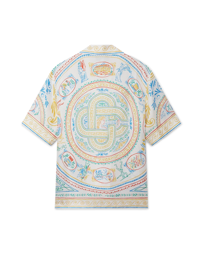 Crayon Vase Silk Shirt
