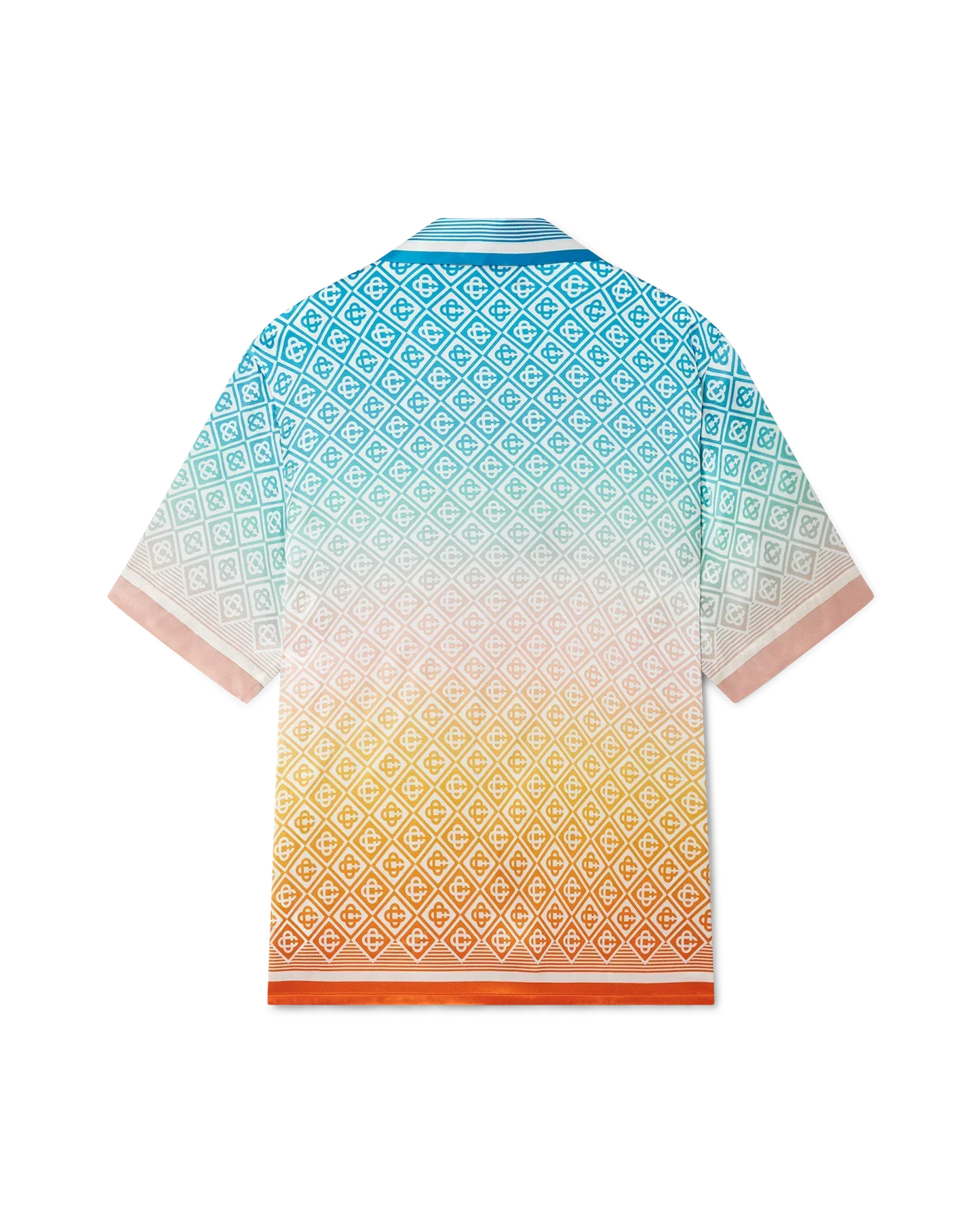 Gradient Monogram Silk Shirt