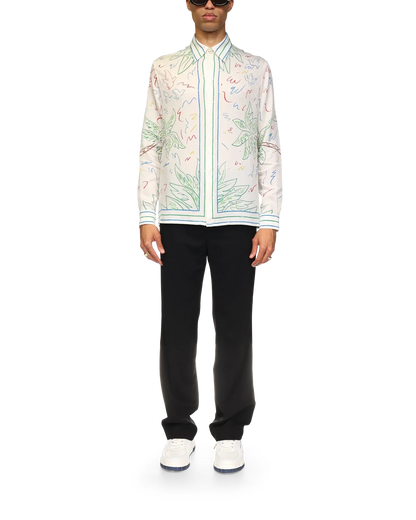 Crayon Tennis Club Silk Shirt