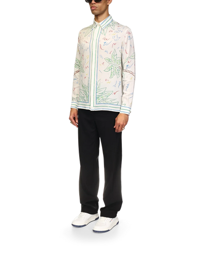 Crayon Tennis Club Silk Shirt