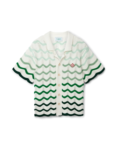 Ensemble Wavy Gradient Crochet