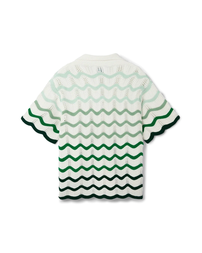Ensemble Wavy Gradient Crochet