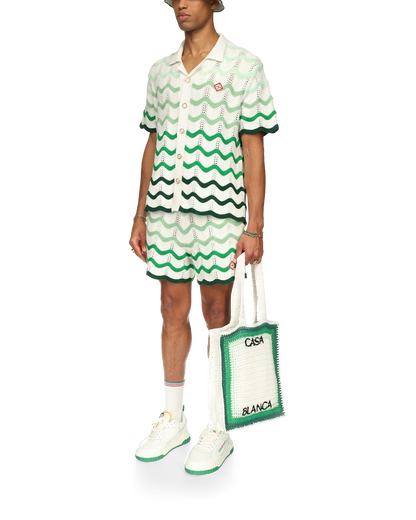 Ensemble Wavy Gradient Crochet