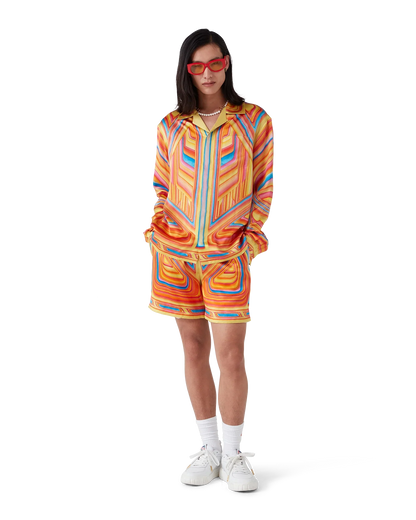 Low Rider Long Sleeve Silk Shirt