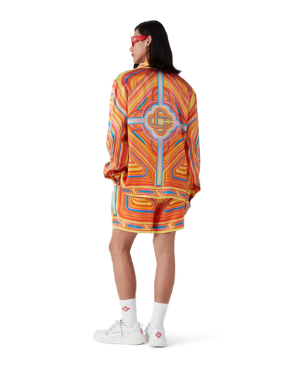 Low Rider Long Sleeve Silk Shirt