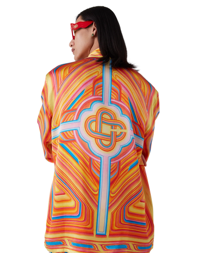 Low Rider Long Sleeve Silk Shirt