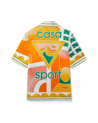 Summer Court Silk Shirt