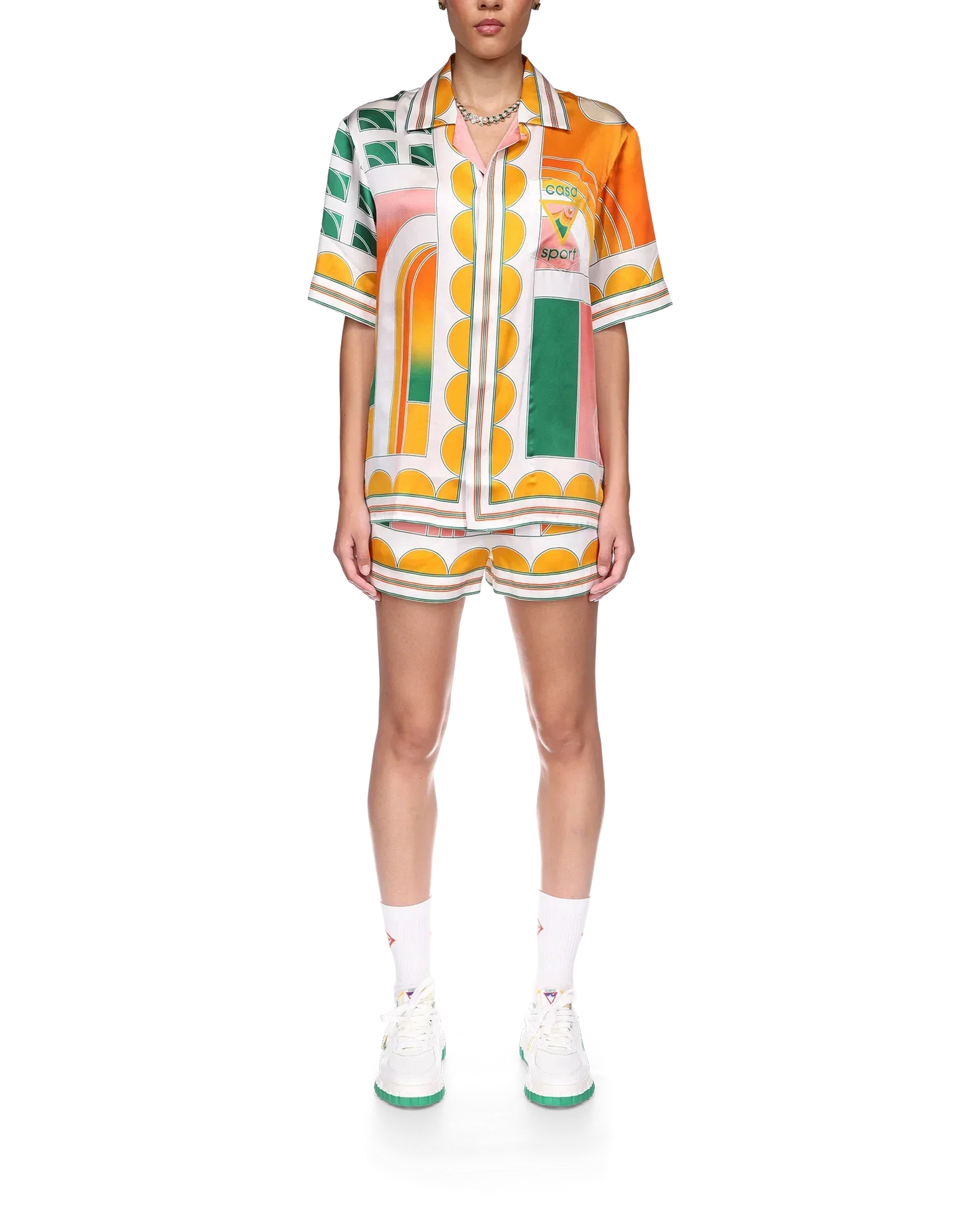 Summer Court Silk Shirt