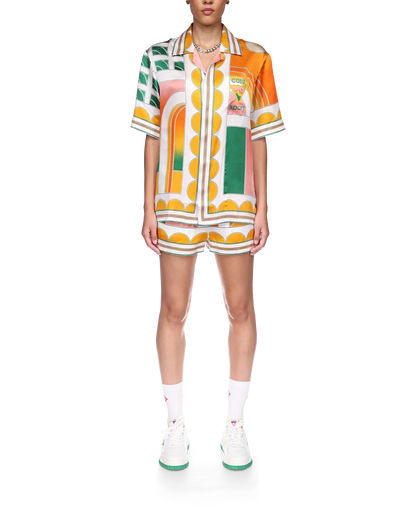Summer Court Silk Shirt