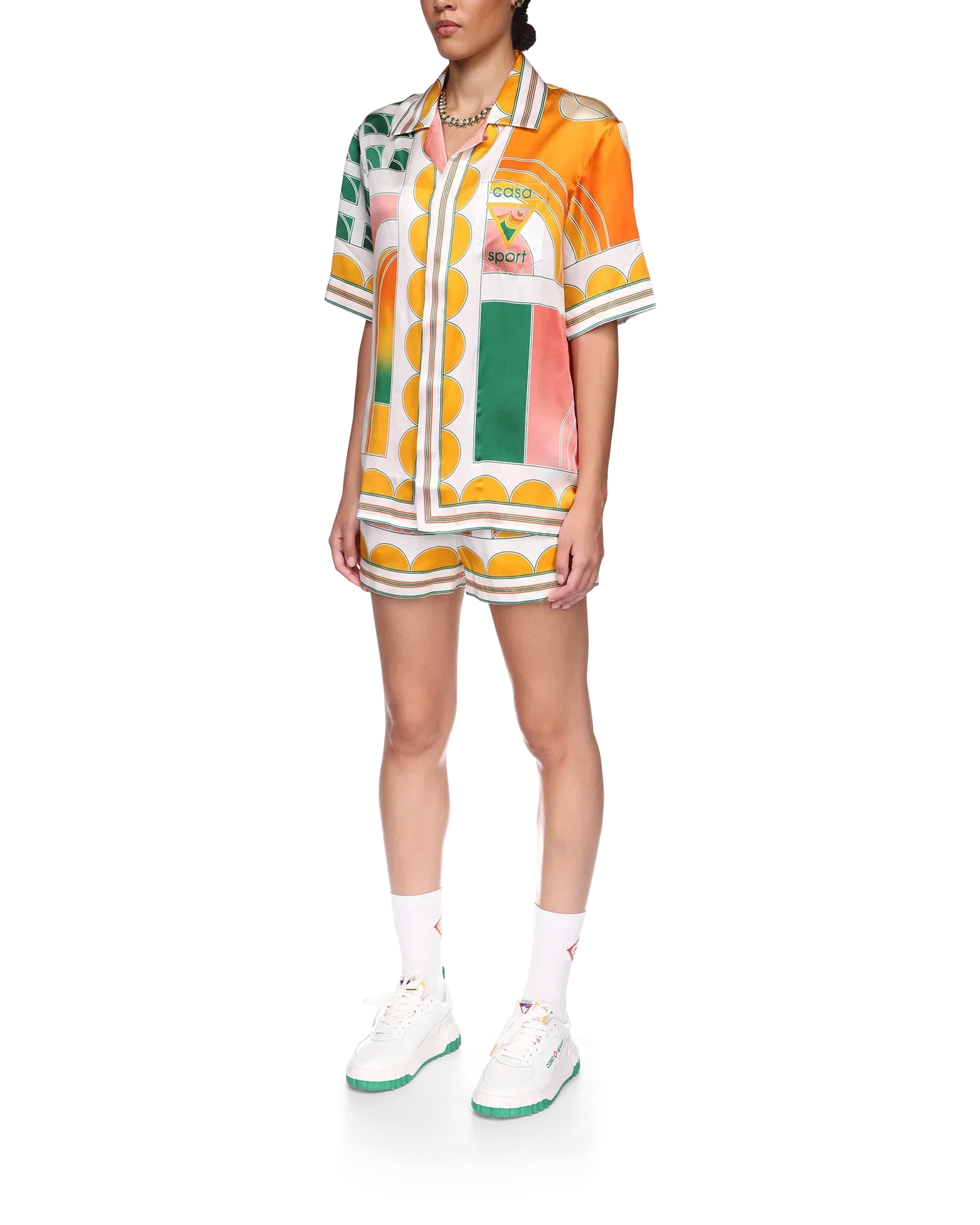 Summer Court Silk Shirt