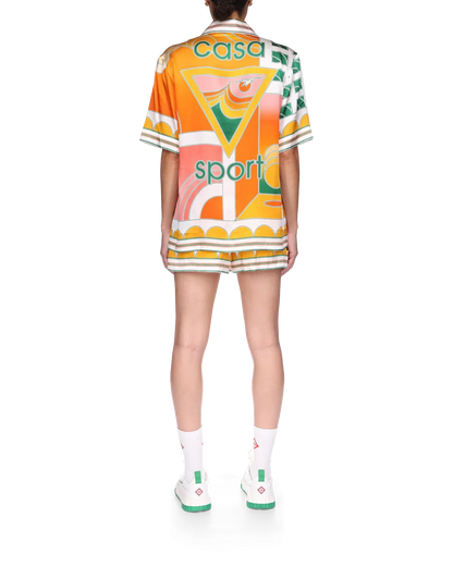Summer Court Silk Shirt