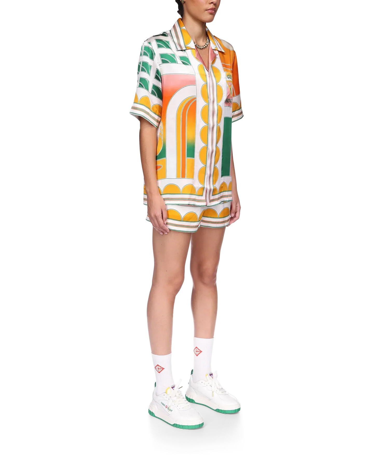 Summer Court Silk Shirt