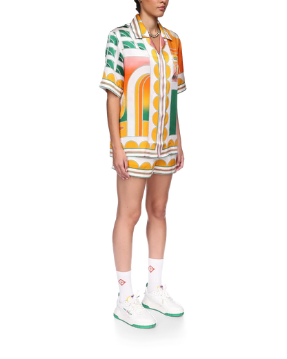 Summer Court Silk Shirt
