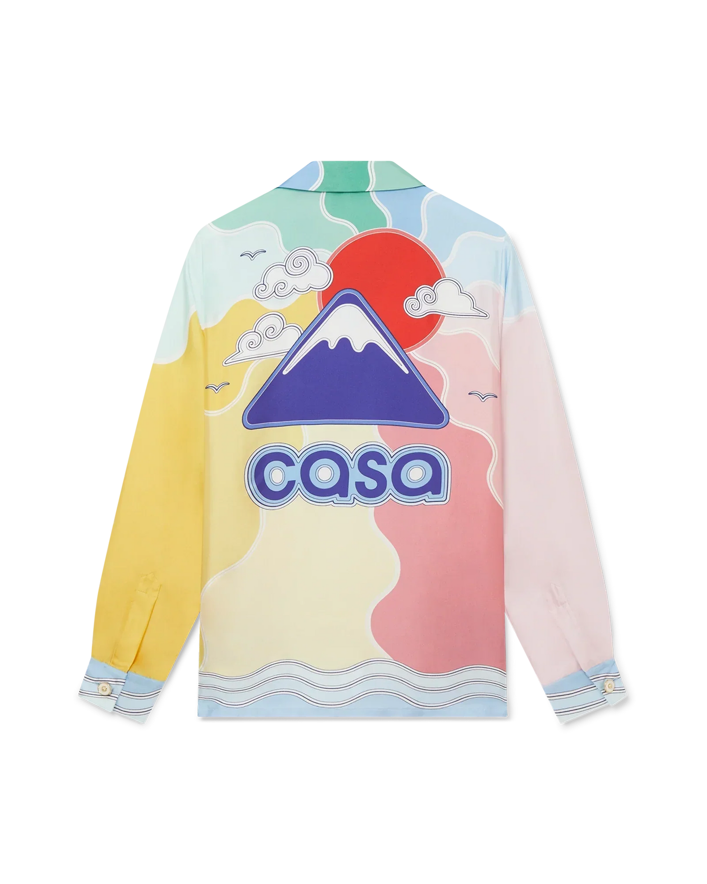 Soleil Levant Silk Shirt