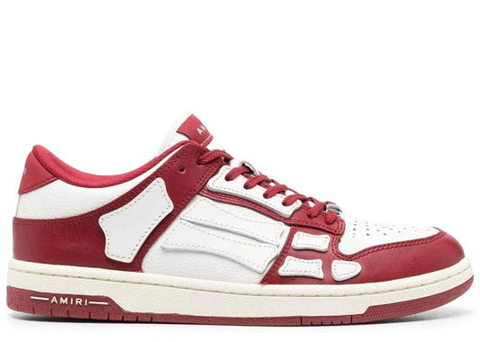 AMIRI Skel Top Low Red White
