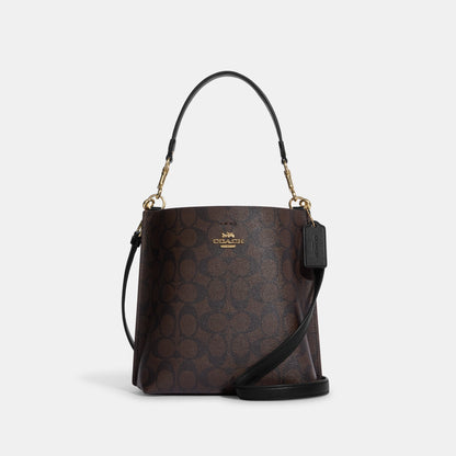 Mollie Bucket Bag 22 In Signature Canvas