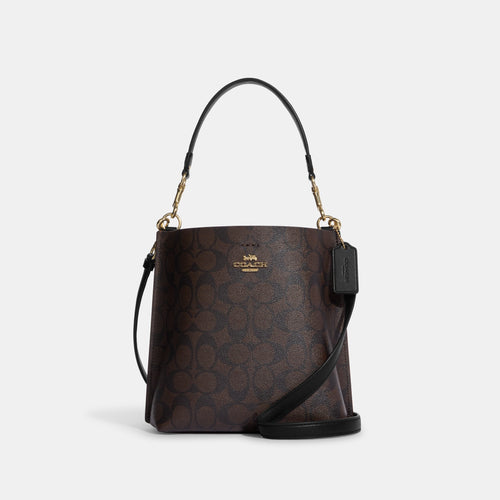 Mollie Bucket Bag 22 In Signature Canvas