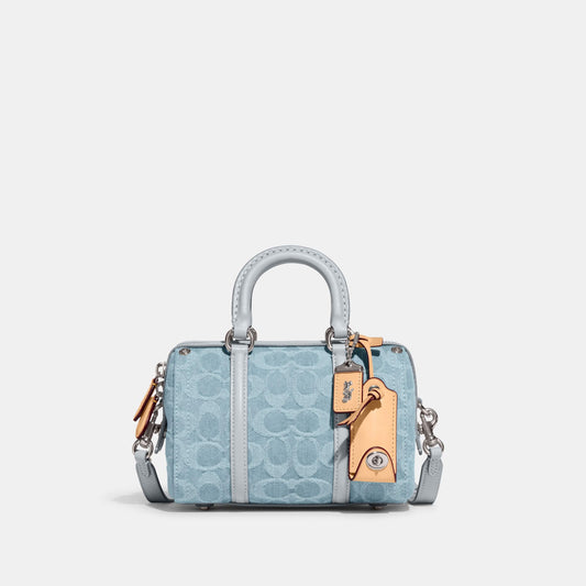 Ruby Satchel 18 In Signature Denim