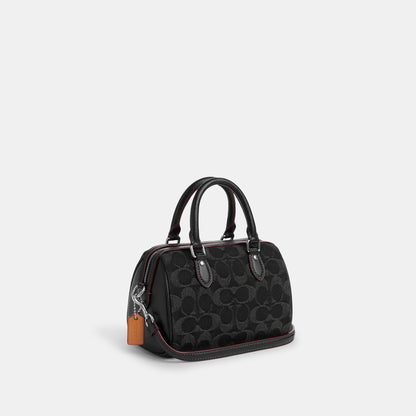 Mini Rowan Crossbody In Signature Denim