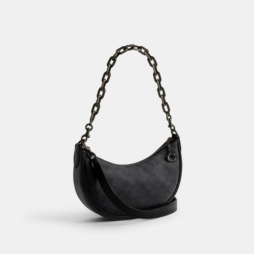 Mira Shoulder Bag In Signature Canvas