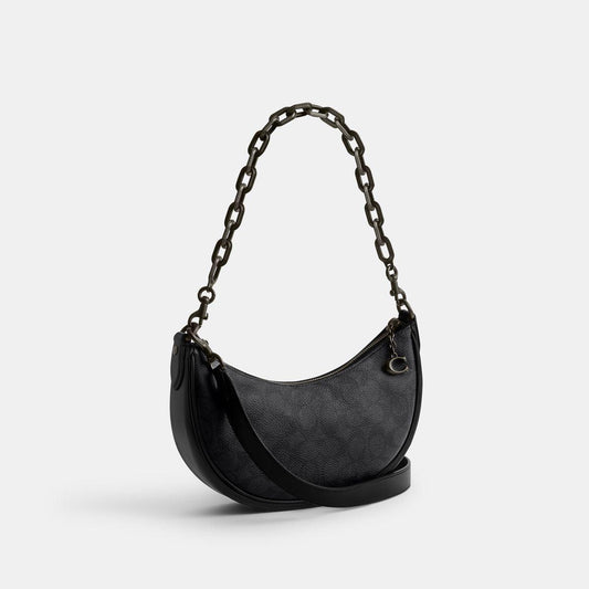 Mira Shoulder Bag In Signature Canvas