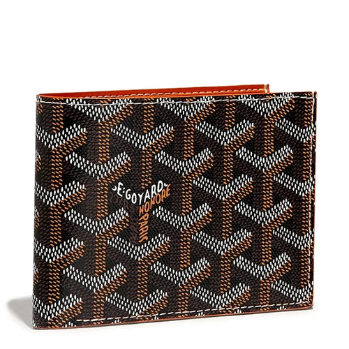 Goyard Victoire Black/Tan Wallet