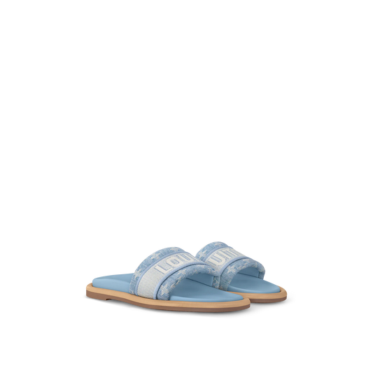 Louis Vuitton - Mule confort LV Bliss Bleu 2