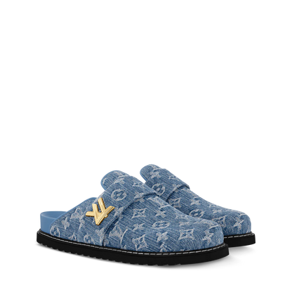 Louis Vuitton - Mule confort LV Cosy Bleu