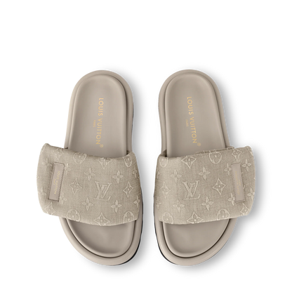 Louis Vuitton - Mule plate confort Pool Pillow Beige