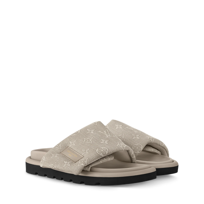 Louis Vuitton - Mule plate confort Pool Pillow Beige