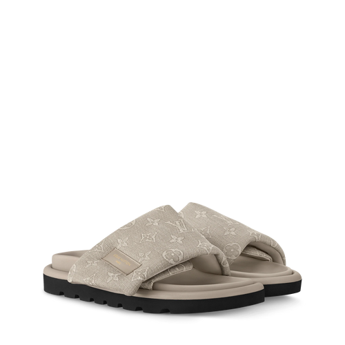 Louis Vuitton - Mule plate confort Pool Pillow Beige