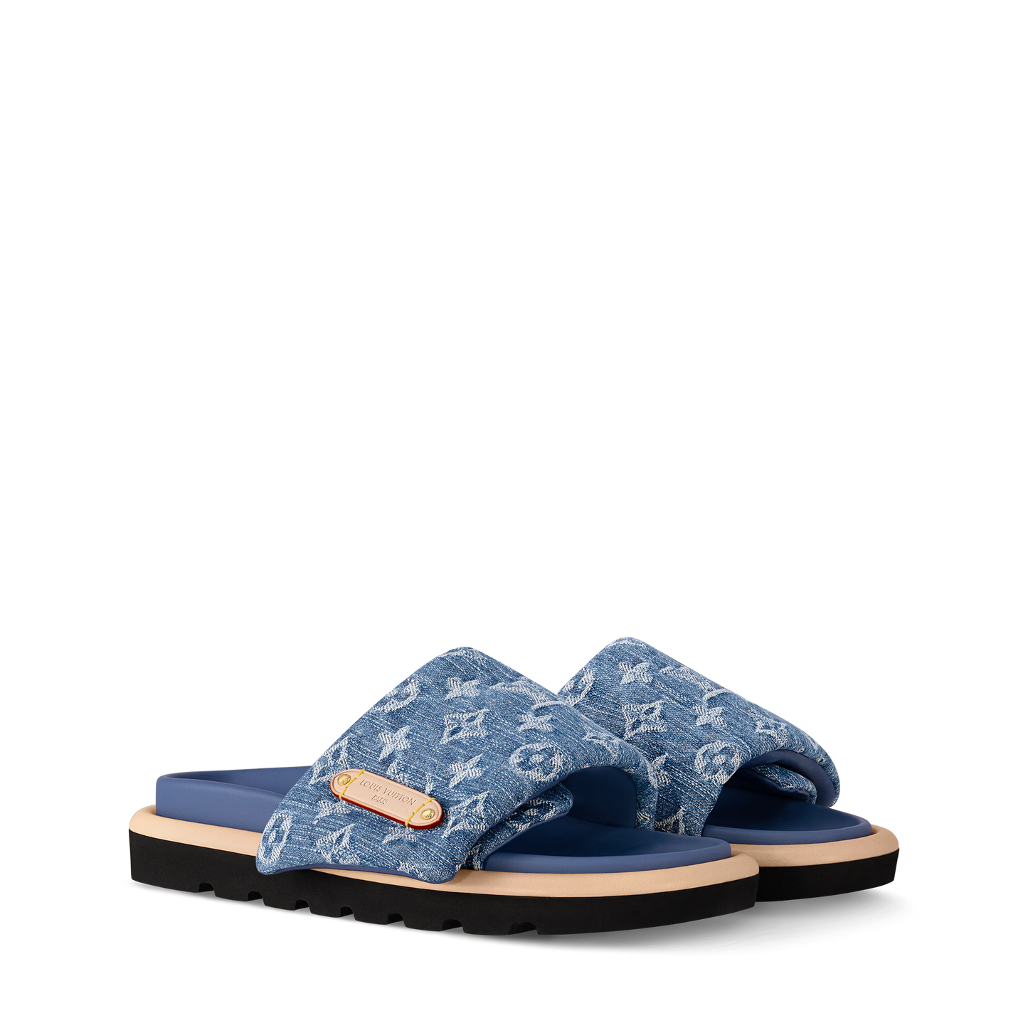 Louis Vuitton - Mule plate confort Pool Pillow Bleu