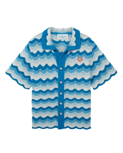 Ensemble Wavy Gradient Crochet
