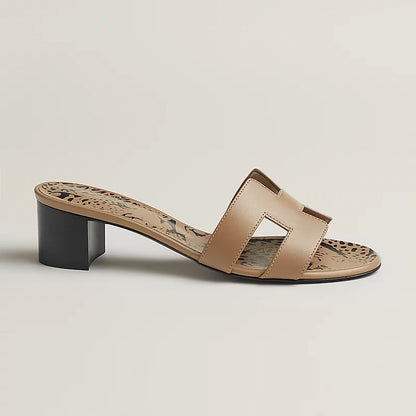 Hermès - Sandales Oasis Beige Argile