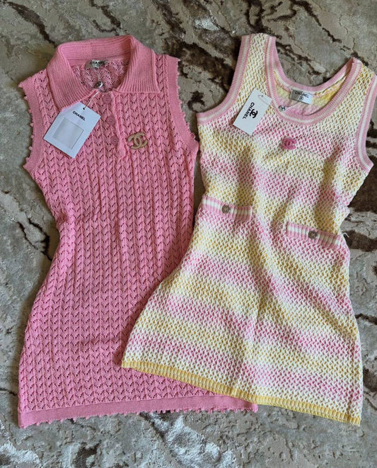 Chanel - Robe Édition Pastel & Rose Monogram